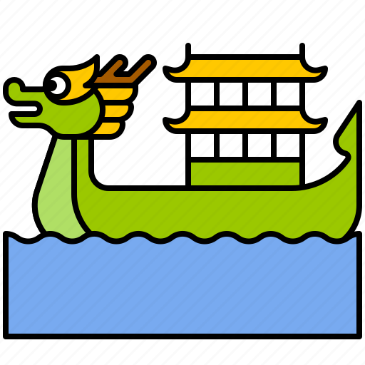 Festival, dragonboat, chinese, culture, boat icon - Download on Iconfinder