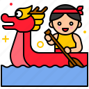 festival, dragonboat, chinese, culture, paddler, paddle 