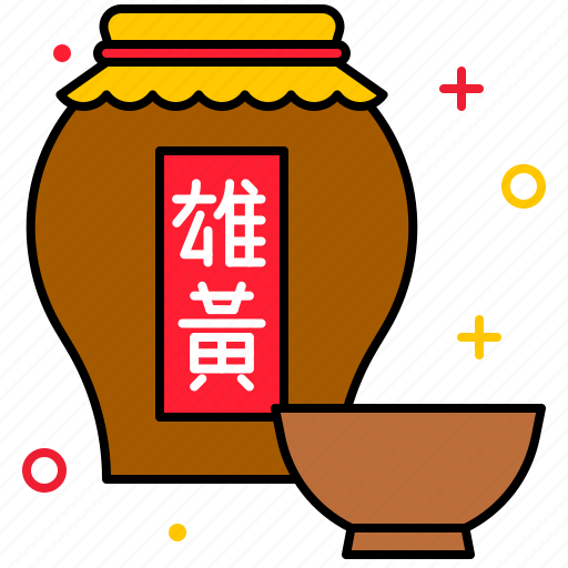 Festival, dragonboat, chinese, culture, alcoholic, beverage icon - Download on Iconfinder