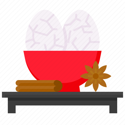 Festival, dragonboat, chinese, culture, tea egg, egg, food icon - Download on Iconfinder