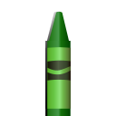 crayon2, green crayon