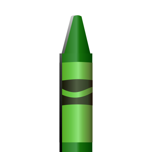 Crayon2, green crayon icon - Free download on Iconfinder
