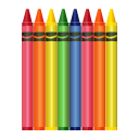 colors, crayons