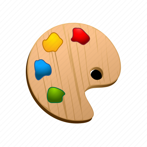 Artist, colors, drawing, paint, palette icon - Download on Iconfinder