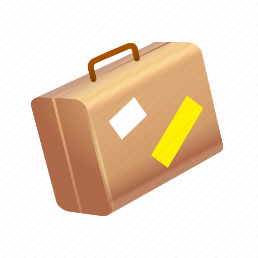 Bag, dress, stickers, travel, vacation icon - Download on Iconfinder