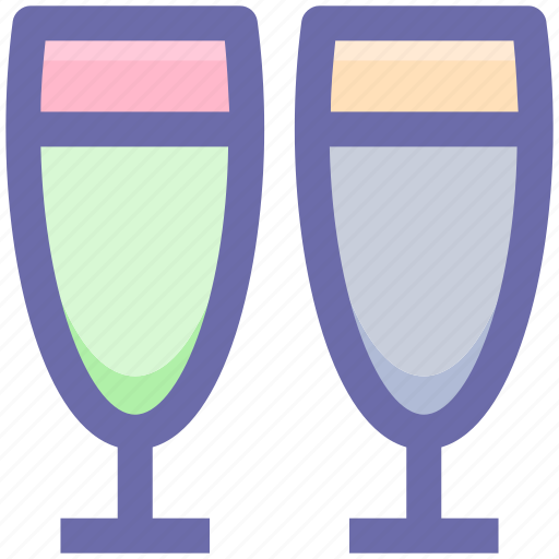 .svg, alcohol, champagne, champagne glass, drink, glass for champagne icon - Download on Iconfinder