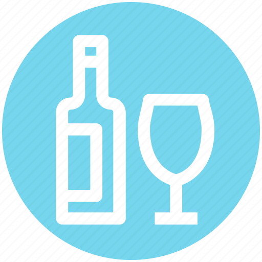 .svg, alcohol, alcoholic drink, beverage, bottle, drink, glass icon - Download on Iconfinder