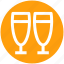 .svg, alcohol, champagne, champagne glass, drink, glass for champagne 