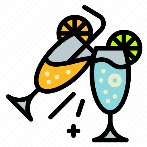 Alcohol, cheers, cocktail, drink, glass icon - Download on Iconfinder