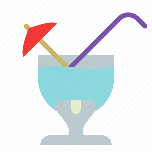 Cocktail, drink, glass, umbrella icon - Download on Iconfinder