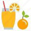 drink, glass, juice, orange 