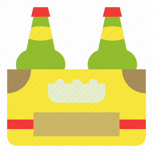 Beer, bottle, case, crate, drink, pack icon - Download on Iconfinder