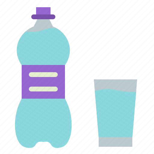 Bottle, drink, glass, pet, water icon - Download on Iconfinder