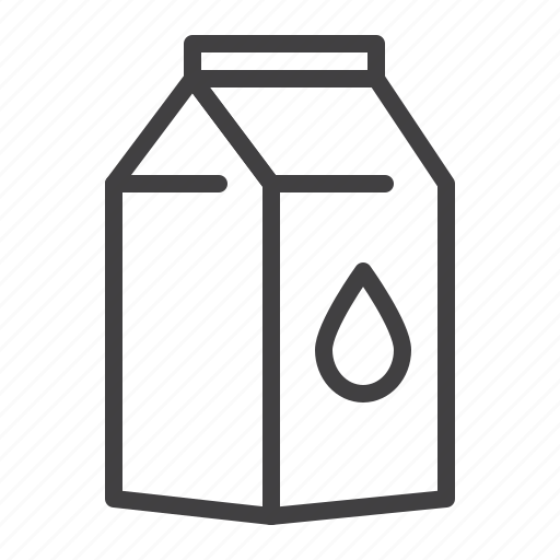 Pack, water, drop, milk icon - Download on Iconfinder