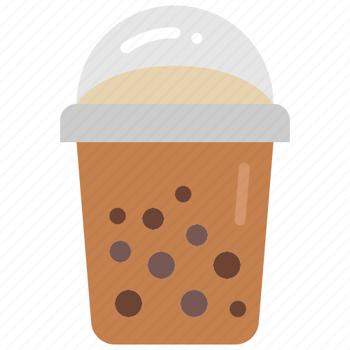 Bubble, tea, boba, drink, cup, milk, beverage icon - Download on Iconfinder