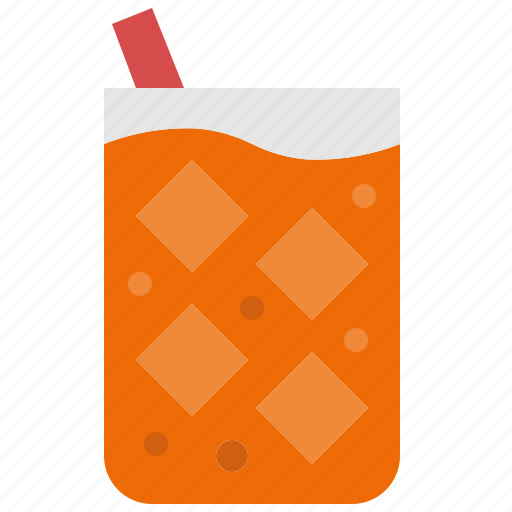 Cold, drink, ice, glass, refreshment, beverage, soft icon - Download on Iconfinder