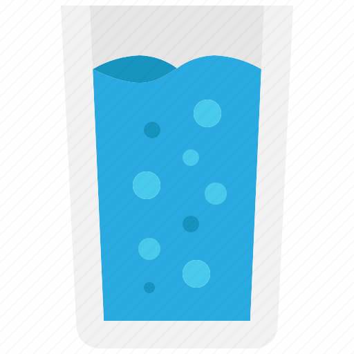 Glass, of, water, liquid, drink, clean, beverage icon - Download on Iconfinder