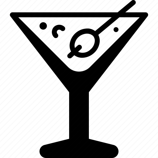 Cocktail, olive, drink, alcohol, bar, beverage, glass icon - Download on Iconfinder