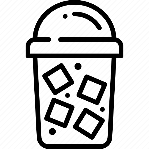 Drink, cold, soft, iced, cup, beverage, glass icon - Download on Iconfinder