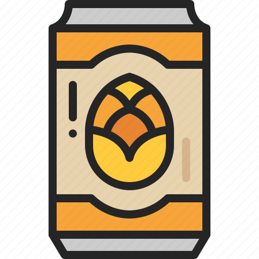 Beer, can, drink, lager, alcohol, beverage, party icon - Download on Iconfinder