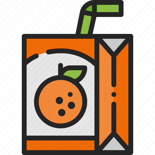 Juice, box, fruit, drink, carton, package, beverage icon - Download on Iconfinder
