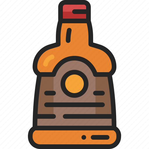 Whisky, bottle, alcohol, drink, brandy, whiskey, beverage icon - Download on Iconfinder