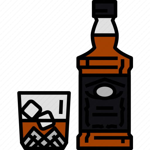 Whiskey, alcohol, alcoholic, beverage, drink, bottle, brandy icon - Download on Iconfinder
