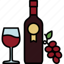 wine, grape, alcohol, alcoholic, beverage, drink, bottles