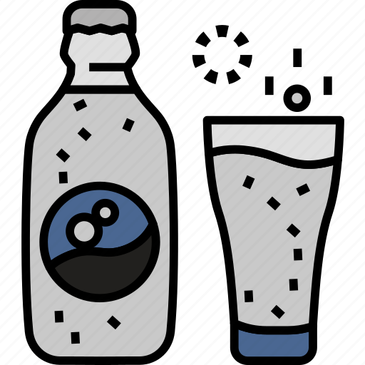 Soda, mixed, water, drink, alcohol, beverage, drinks icon - Download on Iconfinder