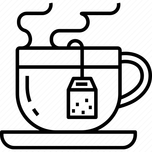 Tea, hot, cup, bag, drink, beverage icon - Download on Iconfinder