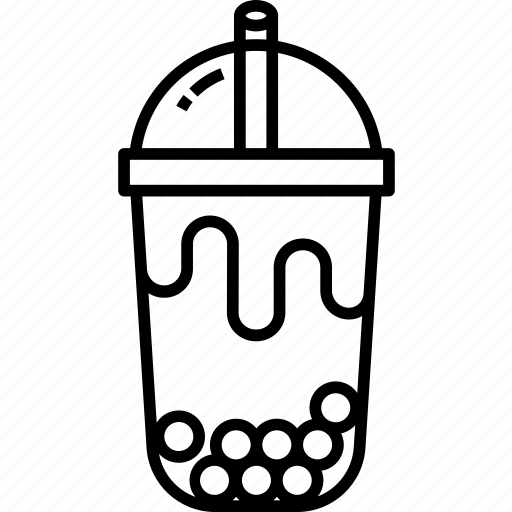 Bubble, drink, milk, tea, beverage, drinks, pearl icon - Download on Iconfinder