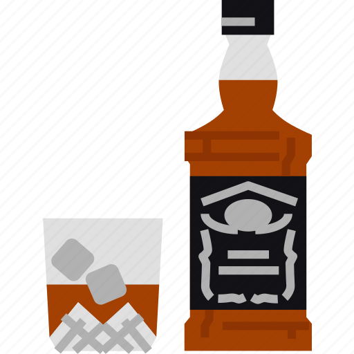 Whiskey, alcohol, alcoholic, beverage, drink, bottle, brandy icon - Download on Iconfinder