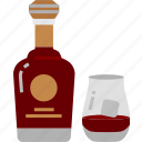 rum, whisky, alcohol, alcoholic, drinks, beverage, bottle