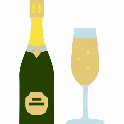 Champagne, party, drink, alcohol, alcoholic, beverage, celebration icon - Download on Iconfinder