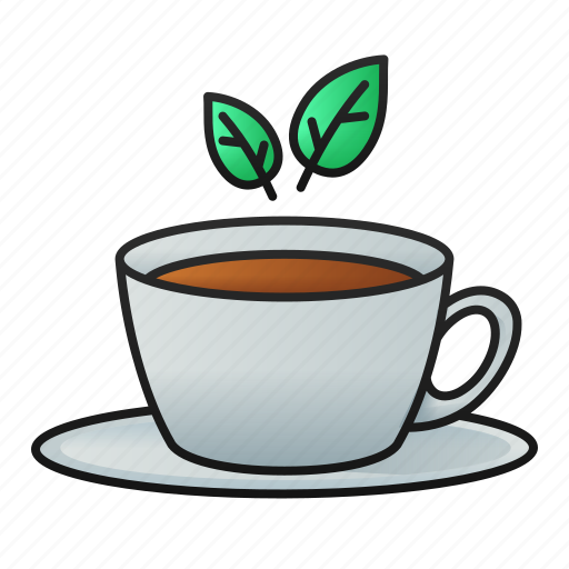 Tea, leaves, cup, drink, beverage, hot icon - Download on Iconfinder