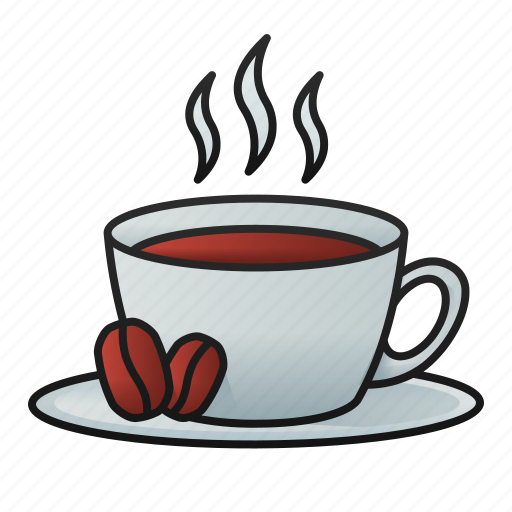 Coffee, bean, cup, drink, beverage, hot icon - Download on Iconfinder