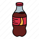 soda, cola, bottle, drink, beverage