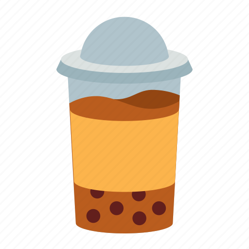 Boba, pearl, bubble, tea, drink, beverage, cup icon - Download on Iconfinder