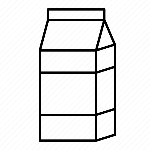 Milk, cardboard, box, drink, beverage icon - Download on Iconfinder