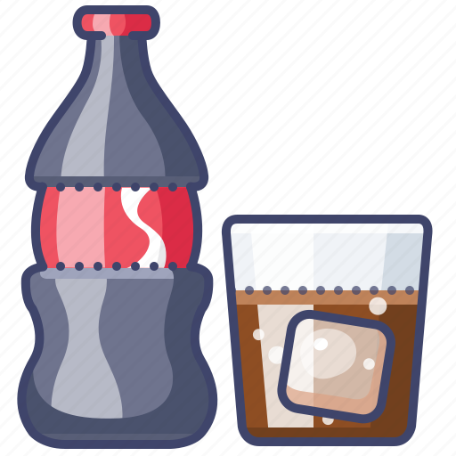 Bottle, cola, cold, glass icon - Download on Iconfinder