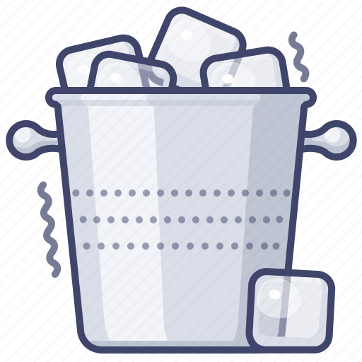 Bucket, cold, freeze, ice icon - Download on Iconfinder