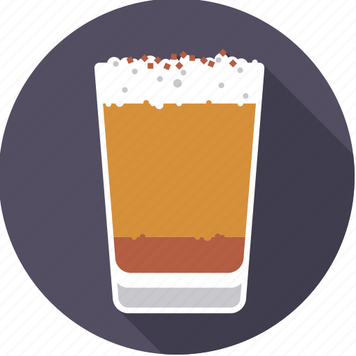 Beverage, coffee, drink, froth, hot, latte macchiato, milk icon - Download on Iconfinder