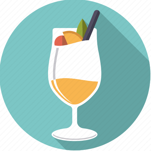 Alcohol, beverage, cocktail, drink, glass, pina colada, pineapple icon - Download on Iconfinder