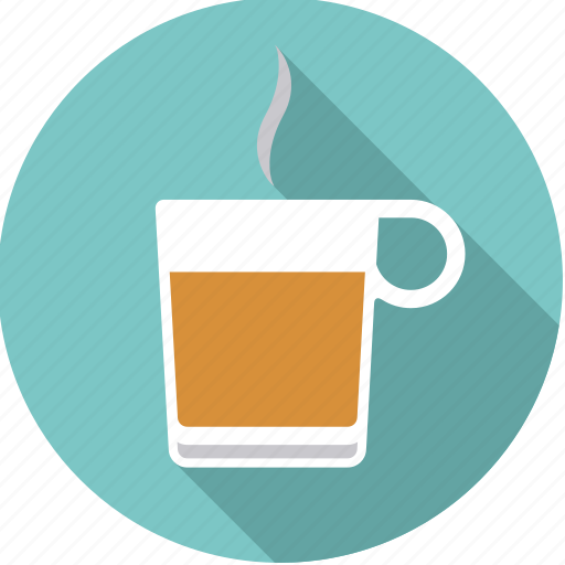 Beverage, drink, glass, hot, steam, tea icon - Download on Iconfinder
