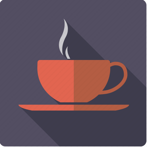 Beverage, coffee, cup, drink, hot, saucer, steam icon - Download on Iconfinder