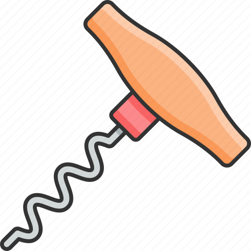 Corkscrew, wine opener, opener icon - Download on Iconfinder