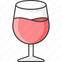 red, wine, drink, beverage, glass