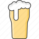 beer, glass, alcoholic drink 