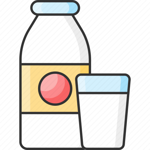 Milk, bottle, glass icon - Download on Iconfinder