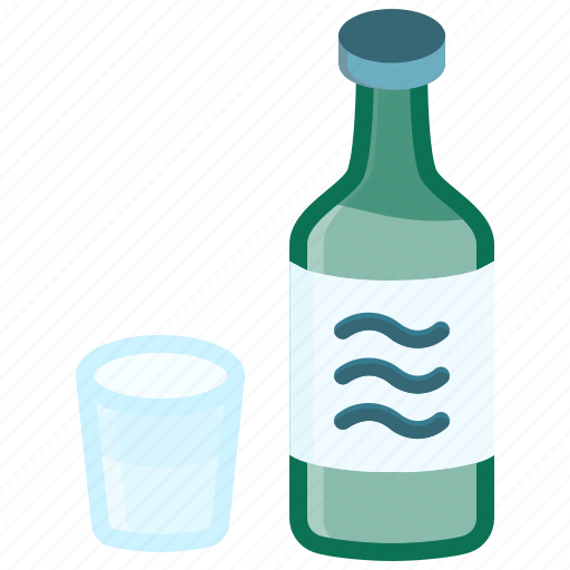 Alcohol, drink, korea, soju icon - Download on Iconfinder